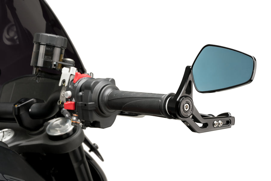 KTM RC 390 [2025] – Brake lever protection with rearview mirror Pro – Silver