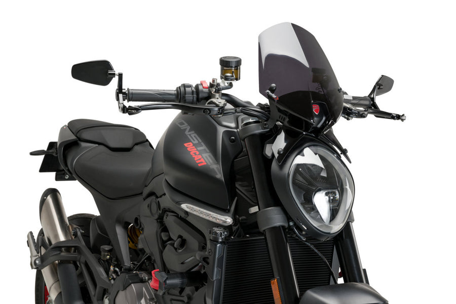 DUCATI PANIGALE V4R [2022] - Clutch and brake lever protection with rear view mirror