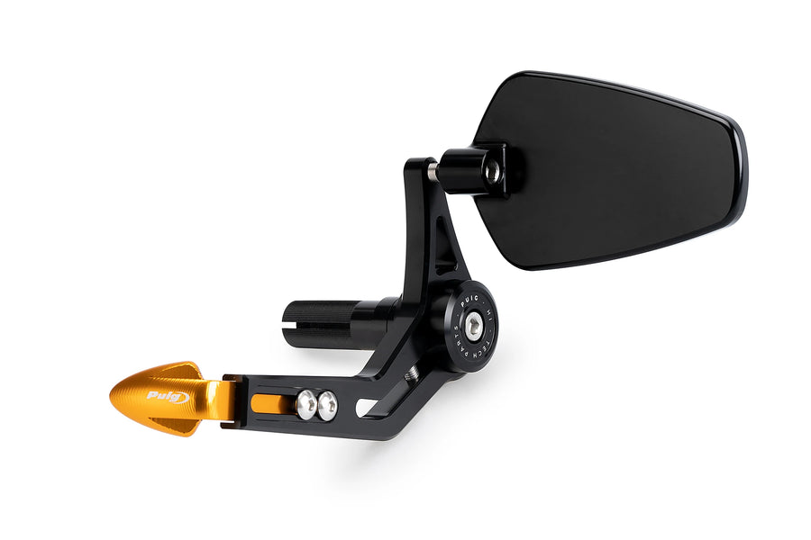 KTM 890 DUKE R [2025] - Clutch lever protection with rearview mirror Pro | Gold | PUIG 21441O