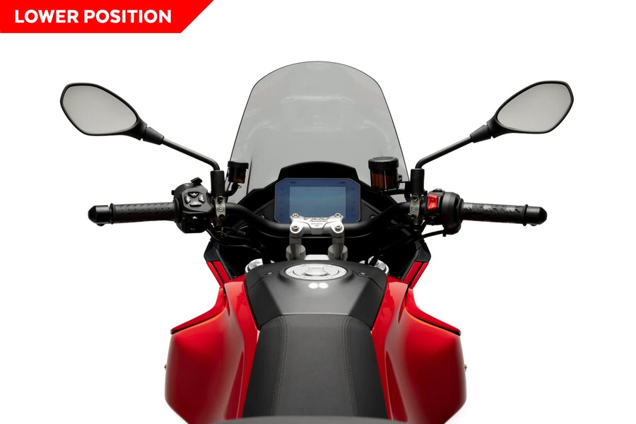 MOTO GUZZI V 100 MANDELLO S [2025] – Touring Screen – Transparent