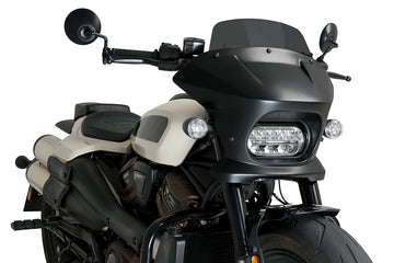HARLEY-DAVIDSON SPORTSTER S RH 1250 S [2024] - Fury Touring Lampenverkleidung | Stark getönt | PUIG 21588F