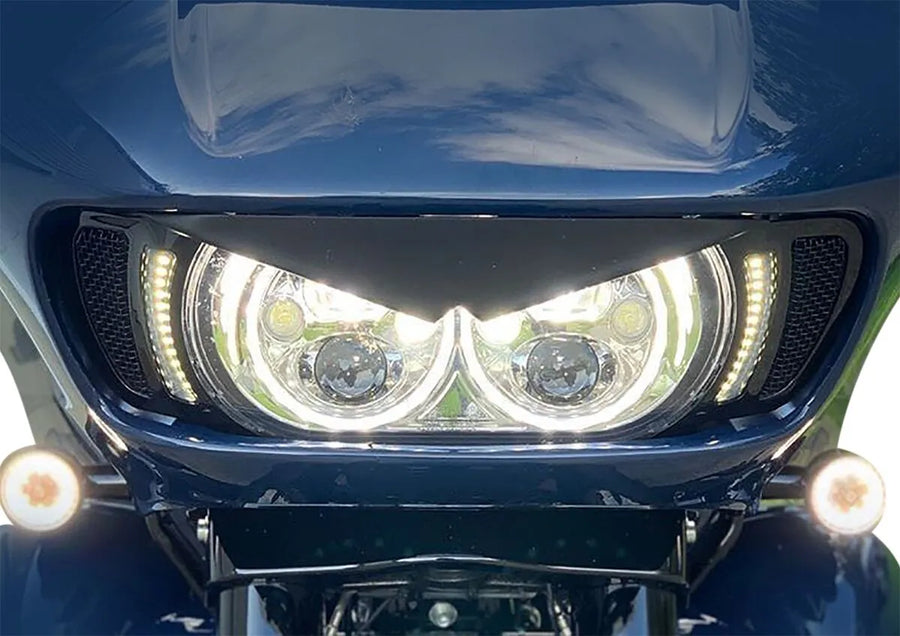 harley-davidson road glide [CUSTOM DYNAMICS] – Genesis® 4 Dynamic LED Road Glide® Lüftungseinsätze