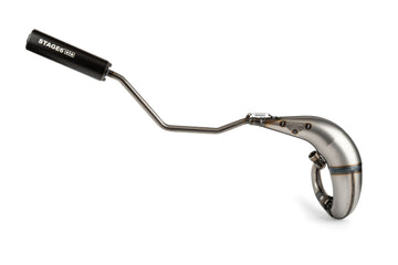 Beta RR Enduro 50 2T - Uitlaat Streetrace High Mount CNC zwart