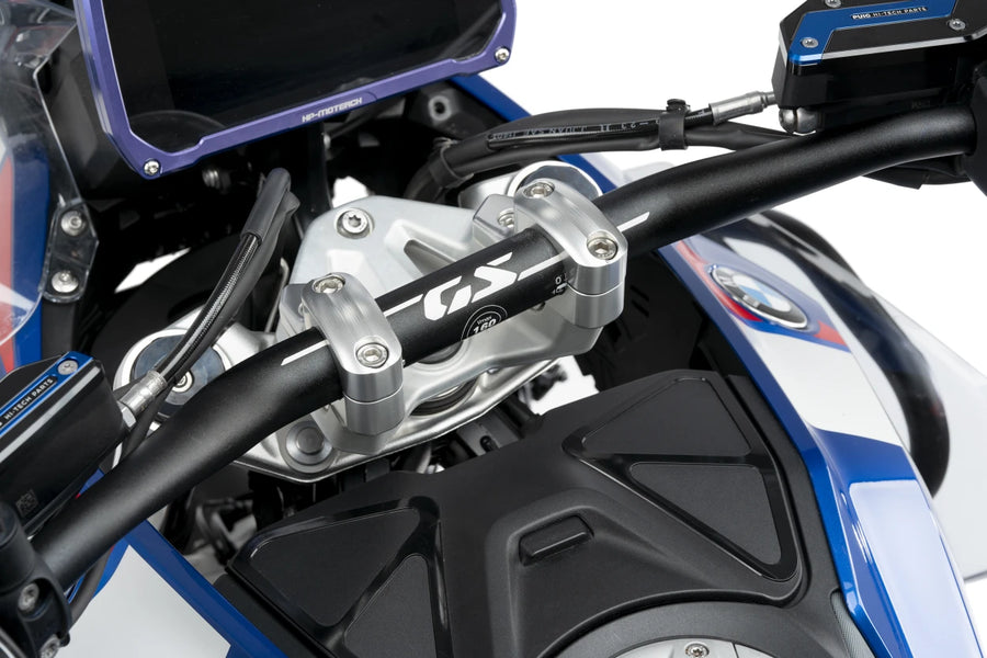 BMW R 1300 GS TROPHY [2025] – Pullback Lenkererhöhungen – Silber