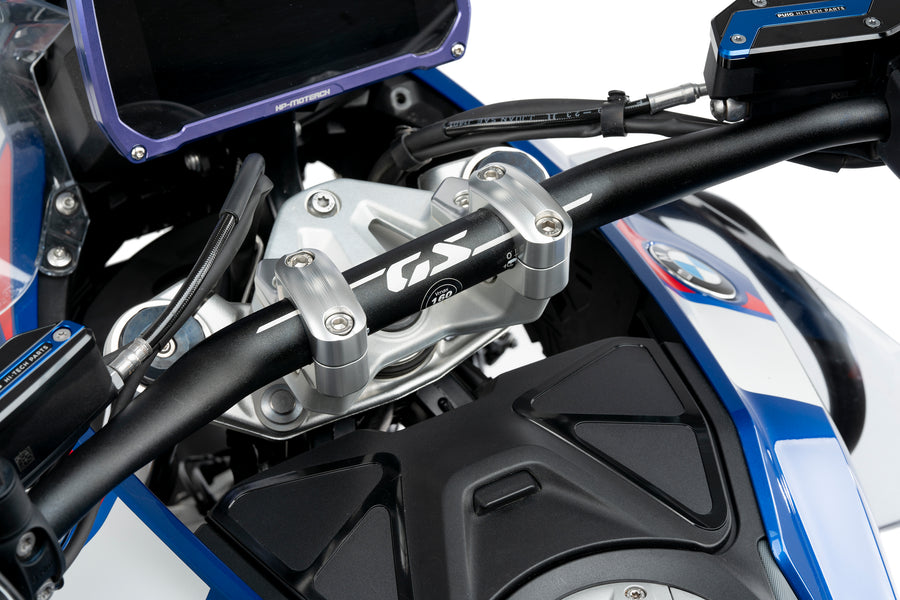 BMW R 1300 GS TROPHY [2025] – Pullback Lenkererhöhungen – Silber