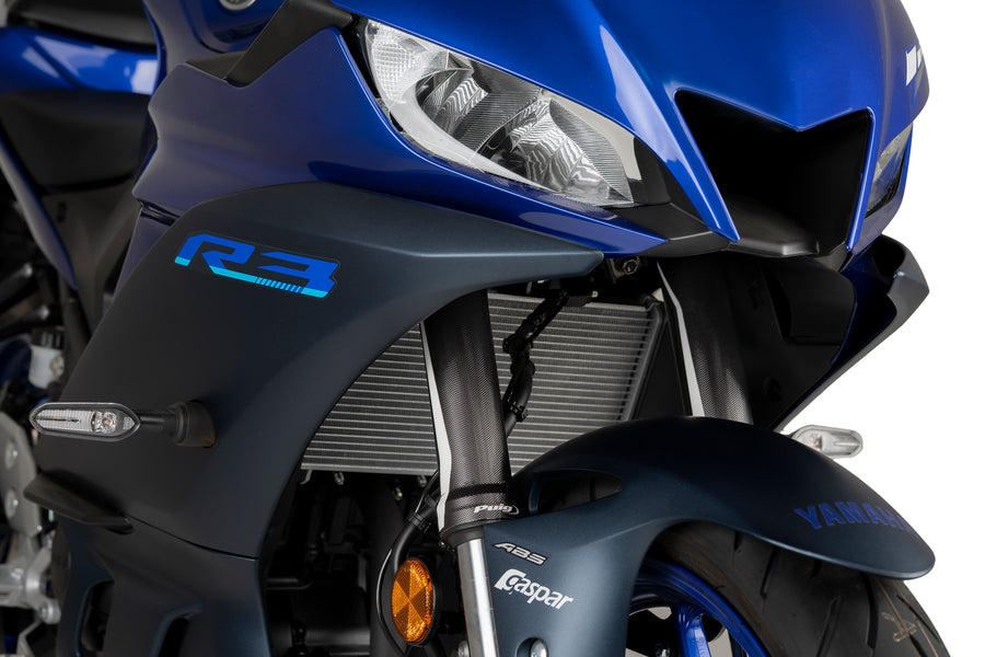 YAMAHA YZF-R3 [2025] – Fork Protection Kit Sticker – Black