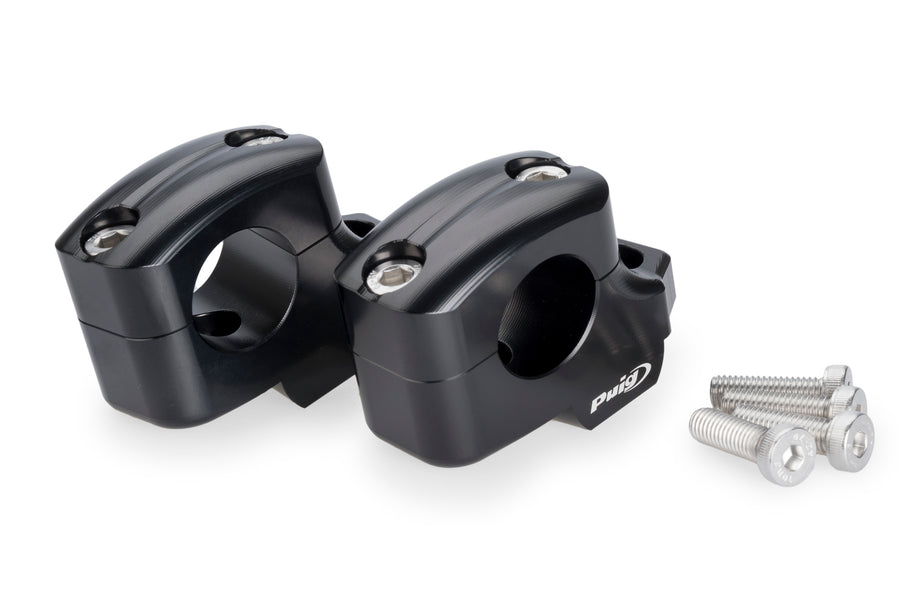 YAMAHA MT-09 Y-AMT [2024] – Terugtrekbare stuurverhogers – Zwart