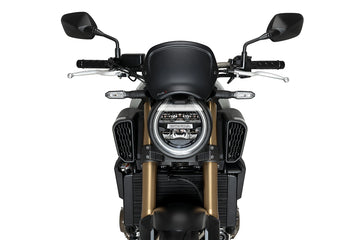 HONDA CB650R NEO SPORTS CAFE [2025] - Frontplatte aus ABS | Mattschwarz | PUIG 22138J
