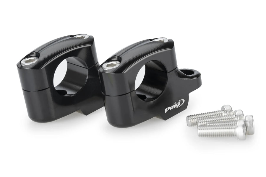 BMW S 1000 XR [2025] – Pullback handlebar risers – Black