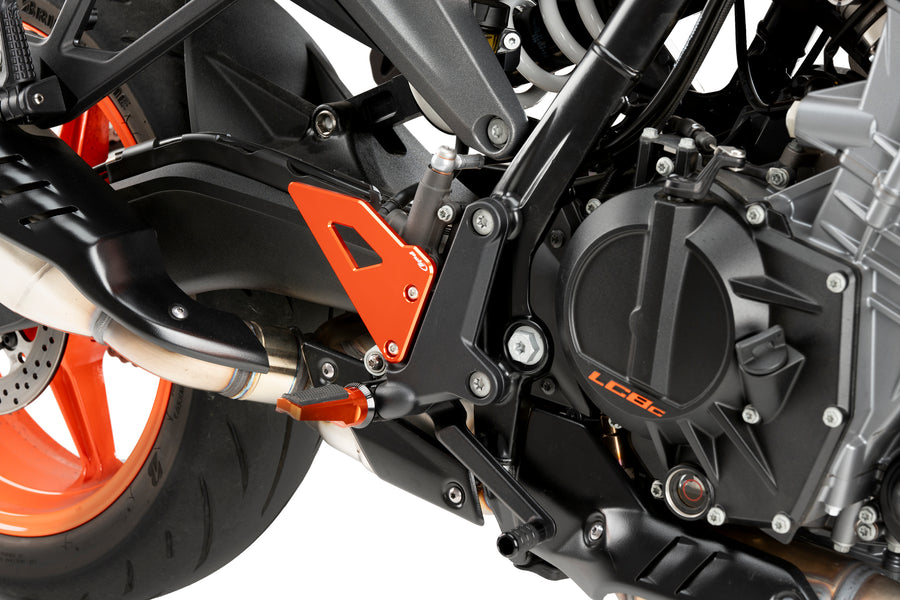 KTM 990 DUKE R [2025] – Fersenplatten – Schwarz