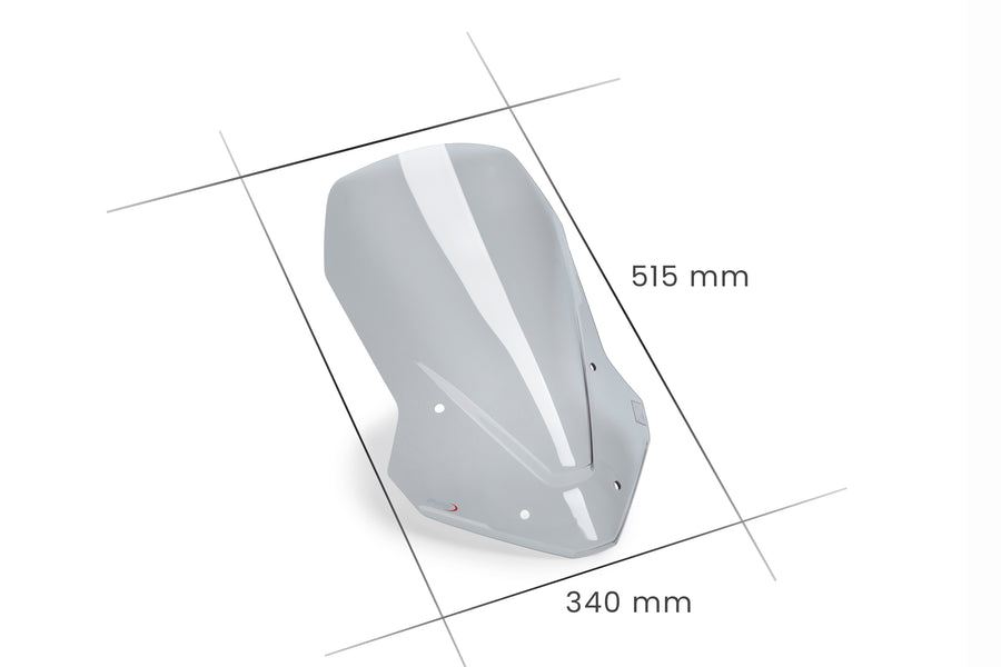 KOVE 800X PRO [2024] – Tourenscheibe – Transparent