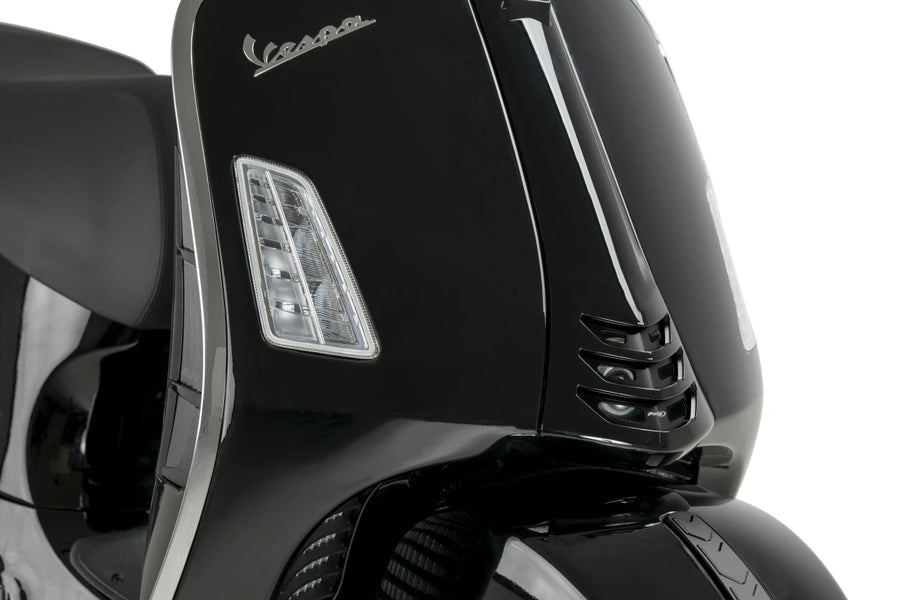 VESPA GTS 310 [2025] – Decoratieve afdekking van hoorn – Geanodiseerd aluminium