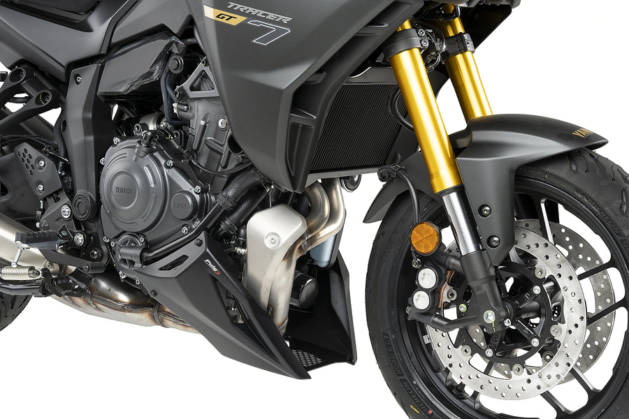 YAMAHA TRACER 7 GT [2025] - front spoiler | Matt black | PUIG 22415J