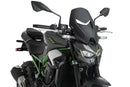 KAWASAKI Z 900 SE [2025] - New Generation Touring Windshield | Matt black | PUIG 22440J