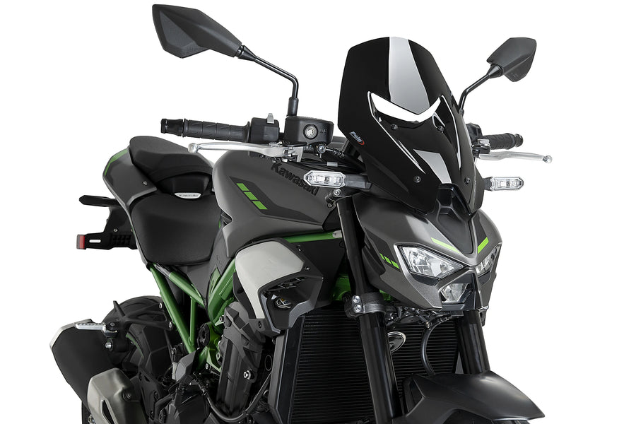KAWASAKI Z 900 SE [2025] - New Generation Touring Windshield | Black | PUIG 22440N