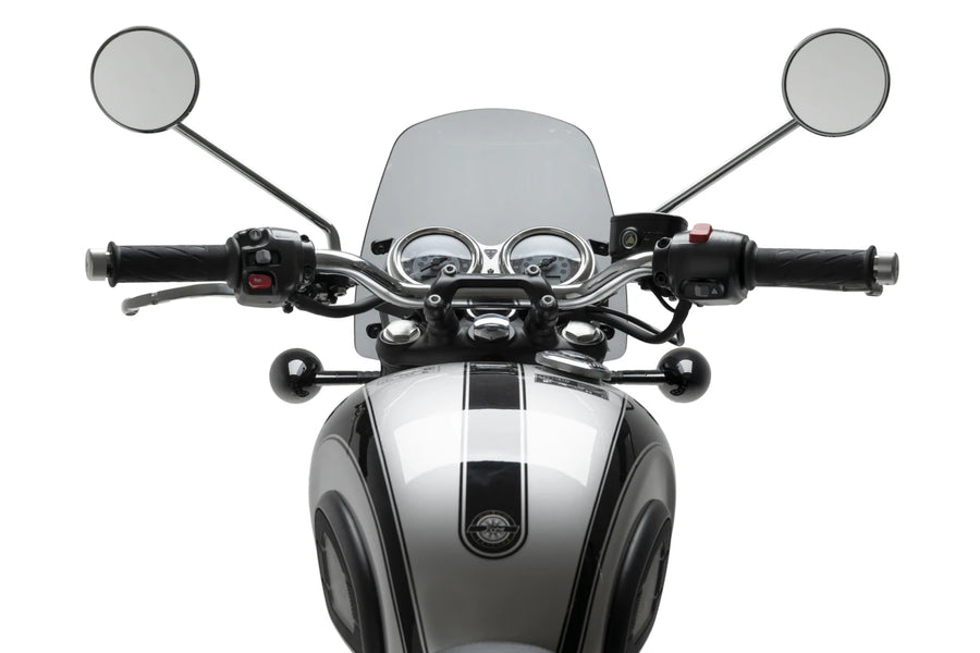 TRIUMPH BONNEVILLE T 120 ZWART [2025] – Naakte voorruit