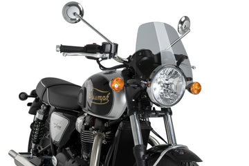 TRIUMPH BONNEVILLE T 120 ZWART [2025] – Remhendeladapter – Zwart
