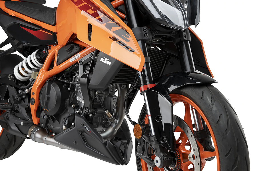 KTM 390 DUKE [2025] - voorspoiler | Mat zwart | PUIG 22469J