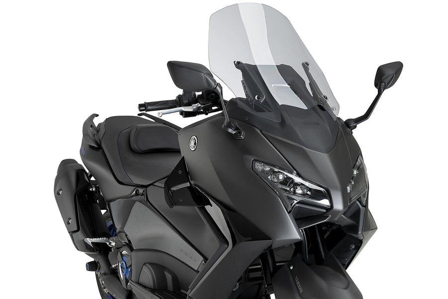 YAMAHA T-MAX 560 TECH MAX [2025] - D12 Spoiler | Schwarz | PUIG 22606N