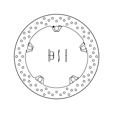 BMW F 750 GS [2018-2022] - Oro series brake disc
