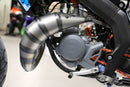 Aprilia RX Factory 50 2T - Auspuff 70cc blau schwarz