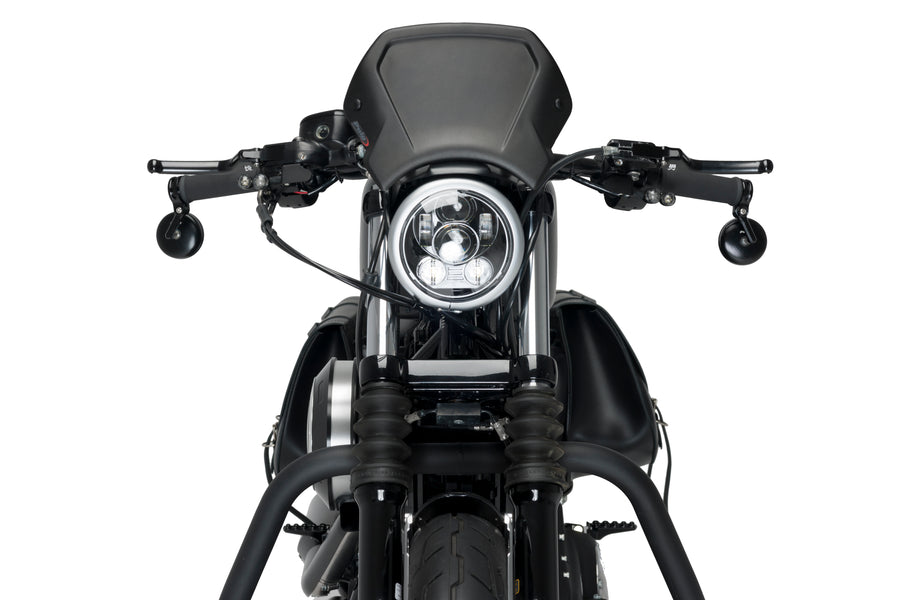 HARLEY DAVIDSON SPORTSTER 883 IRON XL 883 N [2012] – ALU frontplaat – zilver