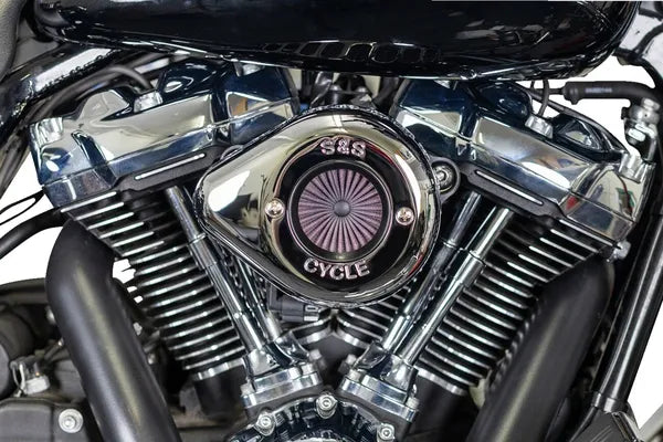 Harley-Davidson FXDR 1868 Softail King 114 [2019] - Air Stinger Stealth Luftfiltersatz – Oberfläche: Verchromt – Bild 9