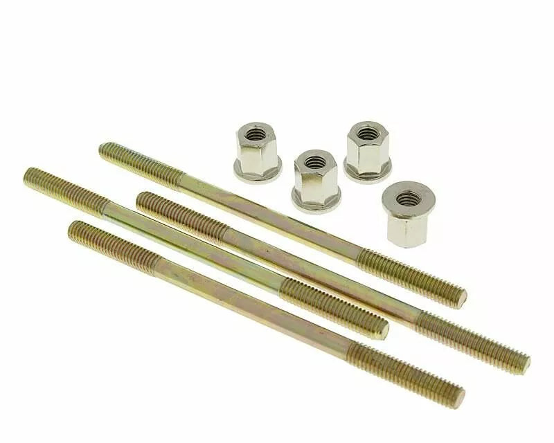 YAMAHA DT 125 [NARAKU] -SCREW SET-cilinder inclusief NUTS-4-onderdelen