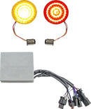 harley-davidson street bob [CUSTOM DYNAMICS] – SMART LED Bullet Blinker-Einsätze-1