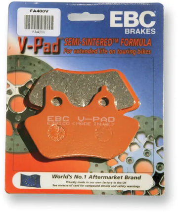 ZERO SR/F ZF14.4 ABS Naked Street [EBC] – Halbgesinterte „V“-Bremsbeläge vorne
