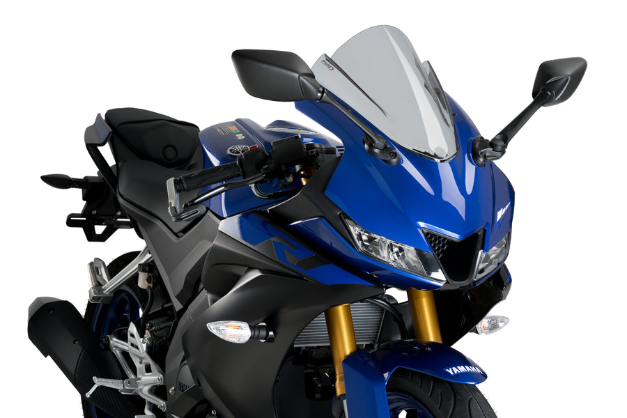 YAMAHA YZF-R 125 [2022] – Z-Racing scherm – Zwart