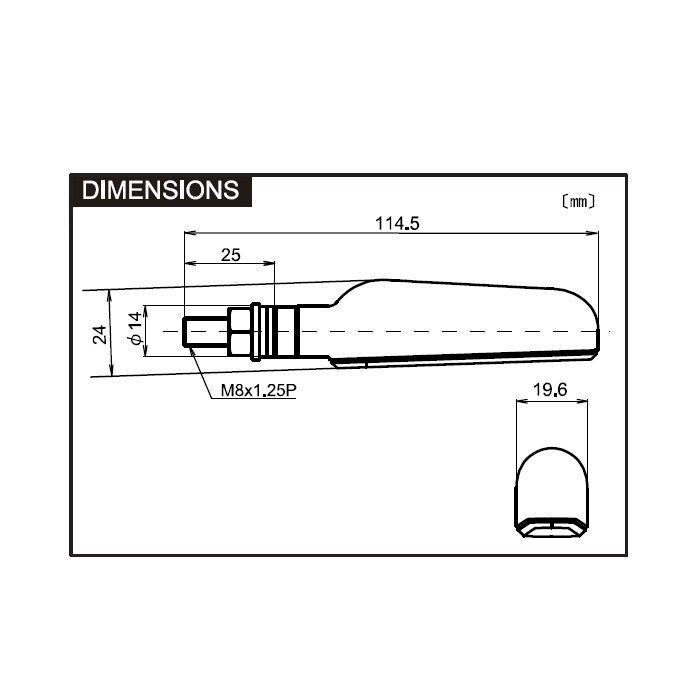 Kawasaki Z 650 – Ray LED indicator pair