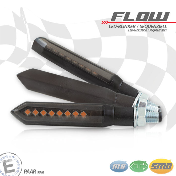 KTM Duke 690 – FLOW looplichten LED-knipperlichtenpaar