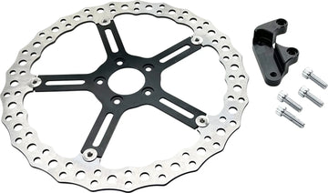 harley davidson fxlrst [ARLEN NESS] – 15" Big Brake Jagged Floating Rotor Kit