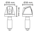 Yamaha MT-09 – Knight LED-bar-end-indicatorpaar