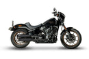 harley-davidson street bob [ZARD] – Overlapped Slip-Ons Schalldämpfer für HD-SOFTAIL M8-6