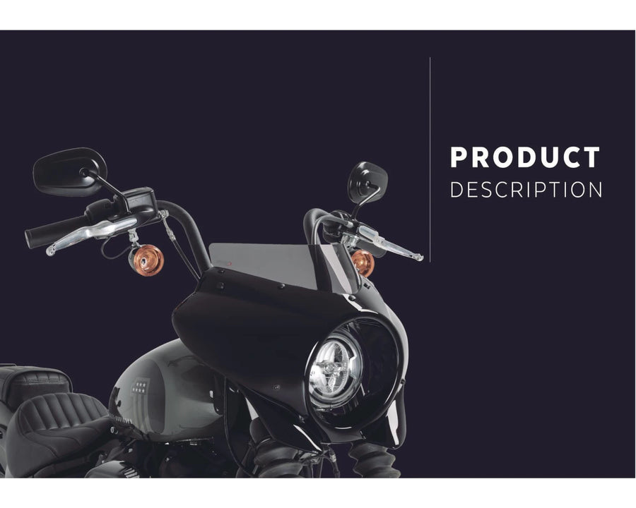 HARLEY DAVIDSON SOFTAIL STREET BOB FXBB [2019] – Mirage – Transparant