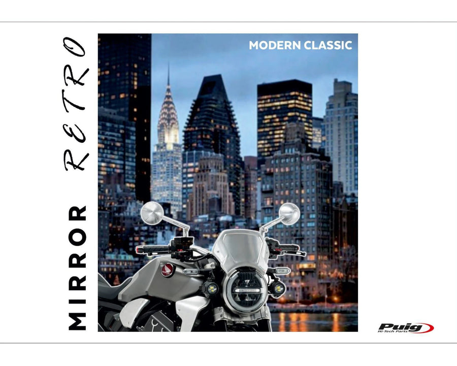 KTM 890 DUKE R [2025] – Retro Rückspiegel – Schwarz
