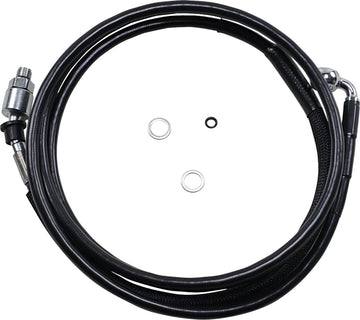 harley davidson fltr [DRAG SPECIALTIES] - Stainless steel hydraulic clutch line