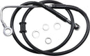 harley davidson flstc [DRAG SPECIALTIES] - Verlengde roestvrijstalen remleiding-1