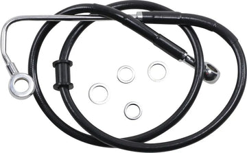harley davidson flstc [DRAG SPECIALTIES] - Verlengde roestvrijstalen remleiding