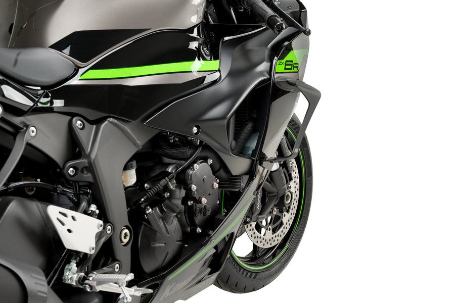 KAWASAKI ZX-6R NINJA [2025] – Race zijspoiler – Zwart