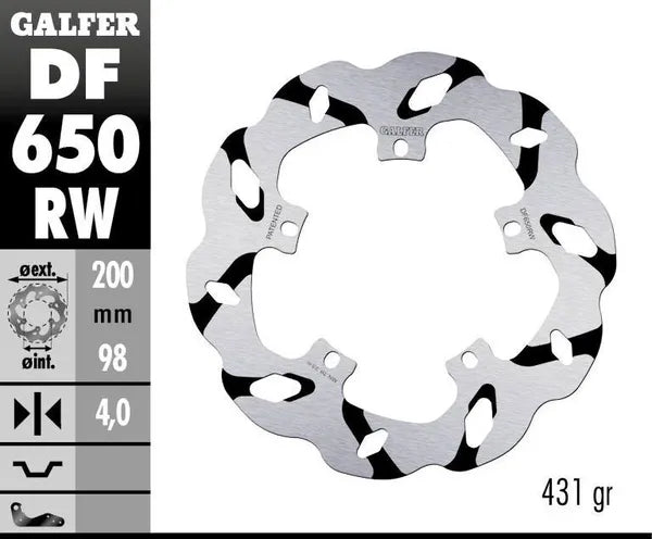 Piaggio HEXAGON 180 GTX Super [2000, 2002] - Wave® brake disc – picture 4