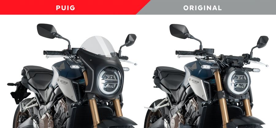 HONDA CB 650 R NEO SPORTS CAFE [2023] – Retro kuipscherm – Zwart