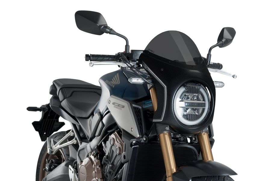 HONDA CB 650 R NEO SPORTS CAFE [2023] – Retro kuipscherm – Zwart