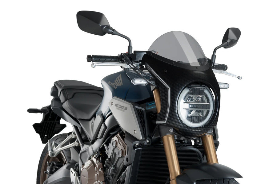 HONDA CB 650 R NEO SPORTS CAFE [2023] – Retro kuipscherm – Zwart