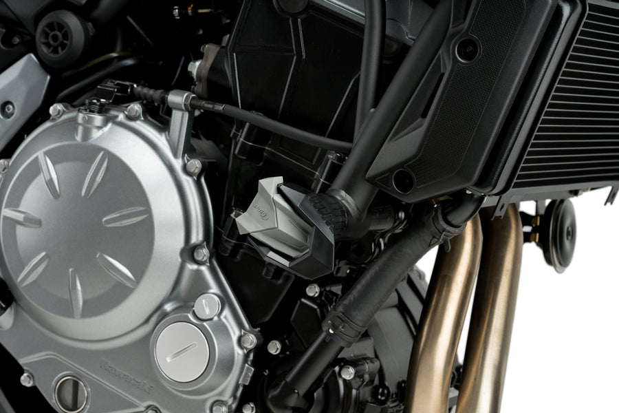 KAWASAKI Z 125 [2025] – Sturzpads R19 – Schwarz