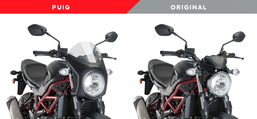 SUZUKI SV 650 [2025] – Retro voorruit – zwaar getint