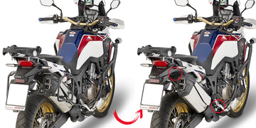 HONDA CRF 1000 L AFRICA TW [2016-2017] - Zijkofferhouder met snelsluiting