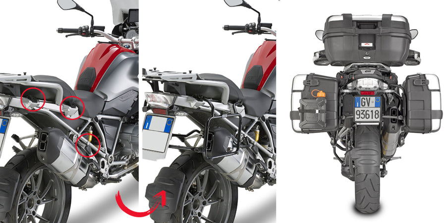 BMW R 1250 GS ADVENTURE [2019-2023] - Schnellverschluss-Seitenkofferhalter